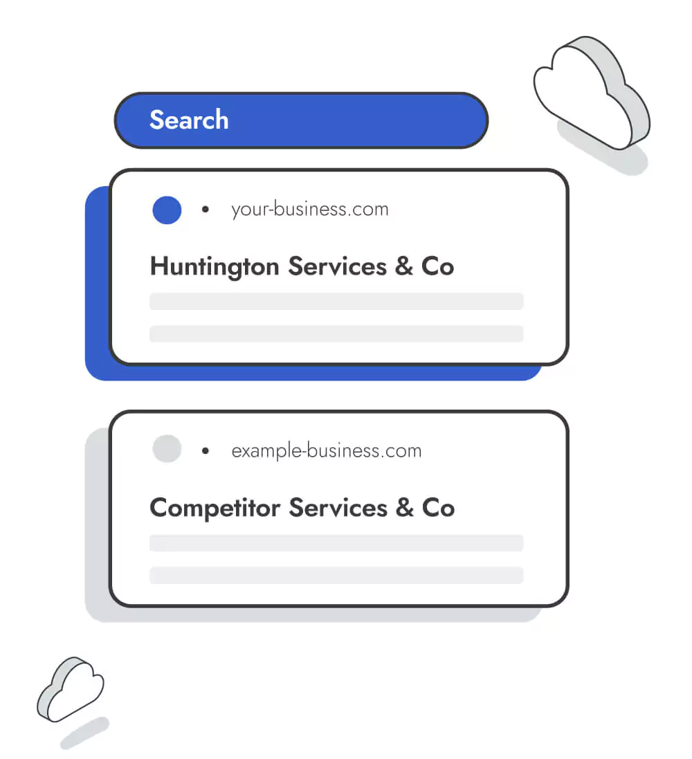 huntington services & co search results