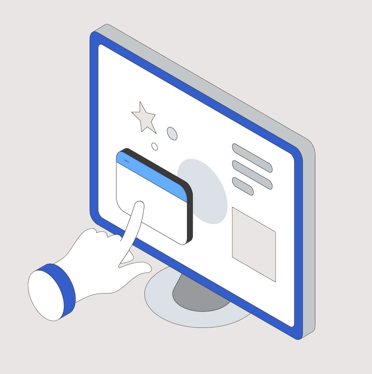 web design mock up
